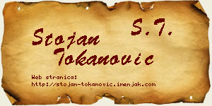Stojan Tokanović vizit kartica